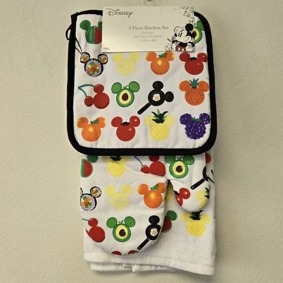 Disney Mickey Mouse Shaped Food Kitchen 3 Piece Set - Picture 7 of 7